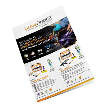 Leakfinder 2021 Flyer Cover spanish